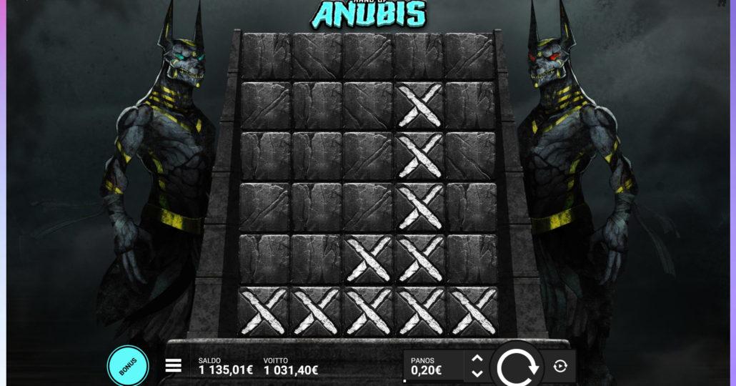Hand Of Anubis slot machine online casino gambling big win