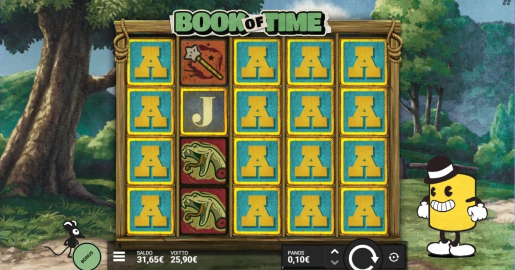 Book Of Time slot machine online casino gambling big win