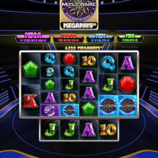 Who want be a Millionaire megapays – Unibet (389.70 eur / 1 bet) | Kapteni85