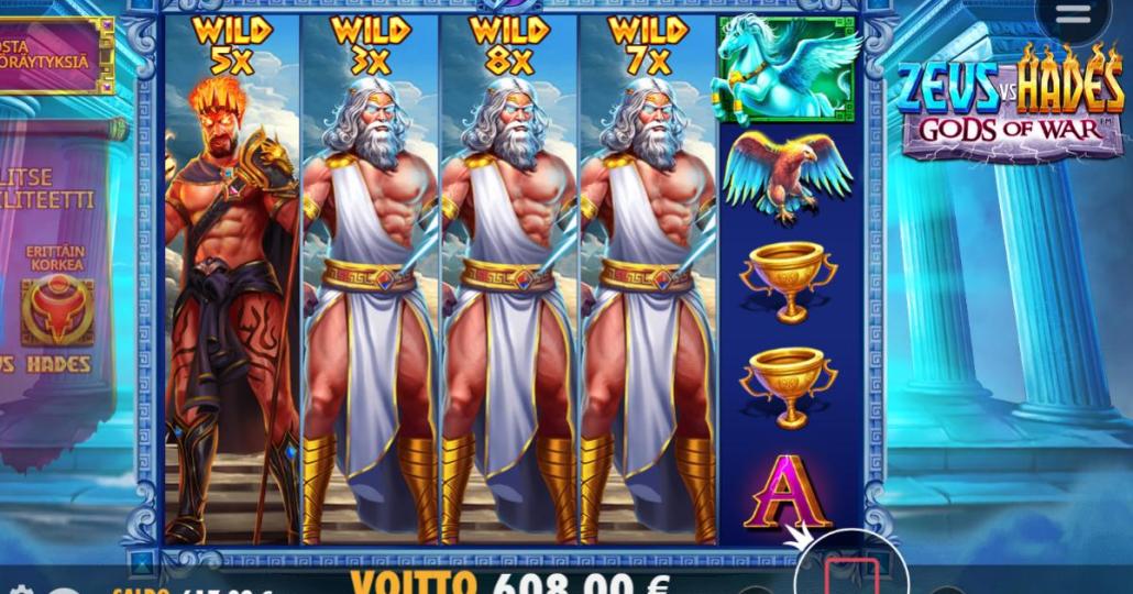 Zeus vs Hades – Lataamo (608 eur / 0.1 bet) | KermanenLohi