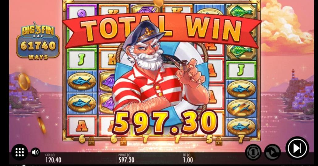 Big Fin Bay – Simple Casino (597.3 eur / 1 bet) | Kapteni85