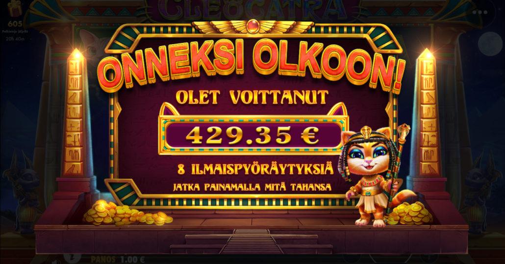 Cleocatra slot machine online casino gambling big win
