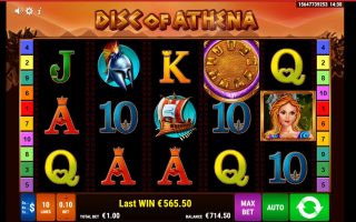 Disc of Athena – BetRebels (565.5 eur / 1 bet) | Kapteni85