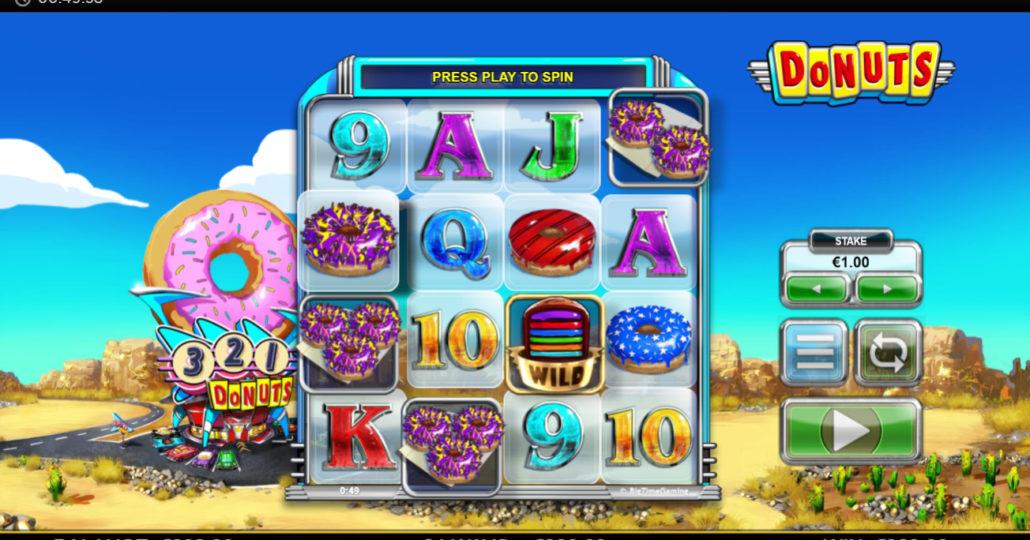 Donuts slot machine online casino gambling big win