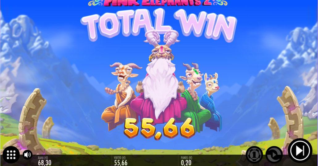 Pink Elephants 2 slot machine online casino gambling big win